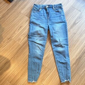 American Eagle Outfitters Blue Skinny Jeans